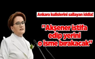Ankara kulislerini sallayan iddia! “Akşener istifa edip yerini o isme bırakacak“
