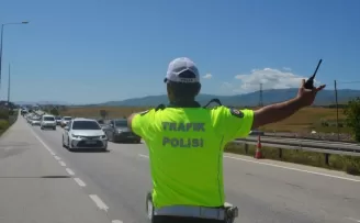 Ankara-Samsun kara yolu Amasya geçişinde trafik önlemleri artırıldı