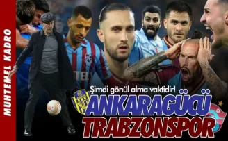 Ankaragücü - Trabzonspor (Muhtemel 11ler)