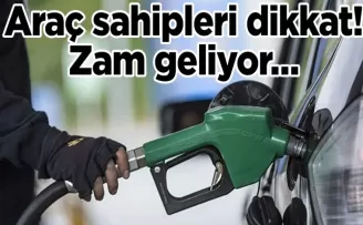 Araç sahipleri dikkat! Zam geliyor…