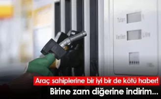 Araç sahiplerine bir iyi bir de kötü haber! Birine zam diğerine indirim...