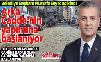 Arka Cadde’nin  yapımına başlanıyor