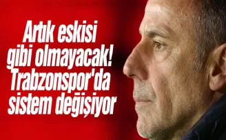 Artık eskisi gibi olmayacak! Trabzonspor’da sistem değişiyor