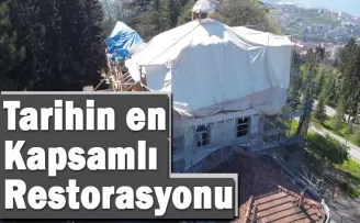 Atatürk Köşkü’nde tarihinin en kapsamlı restorasyon