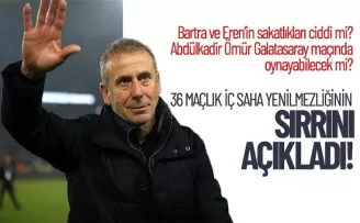 Avcı 36 maçlık iç saha yenilmezliğinin sırrını açıkladı