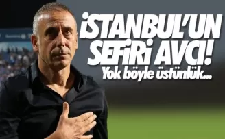Avcı'dan İstanbul'a ezici üstünlük...
