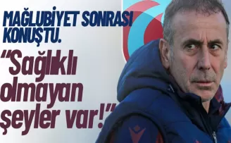 Avcı maç sonu itiraf etti. “ Sağlıklı gitmeyen durumlar var“