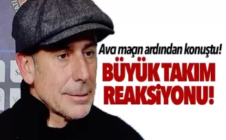 Avcı Maç sonu konuştu