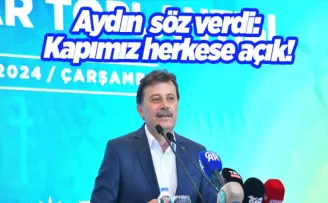 Aydın Muhtarlar Toplantısı’nda söz verdi: Kapımız herkese açık!