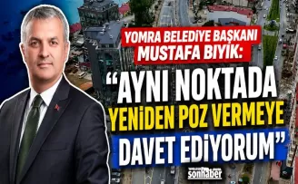 “Aynı noktada yeniden poz vermeye davet ediyorum”