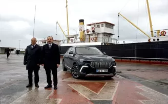 Azerbaycan Ekonomi Bakanı Cabbarov, Samsun’da Togg kullandı