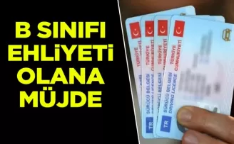 B sınıfı ehliyeti olana müjde: İşte kullanabilecekleri yeni araçlar