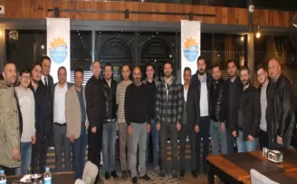 Bafra GİAD üyeleri iftar programında basın mensuplarıyla bir araya geldi