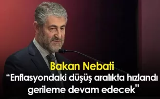 Bakan Nebati: “Enflasyondaki düşüş aralıkta hızlandı, gerileme devam edecek“