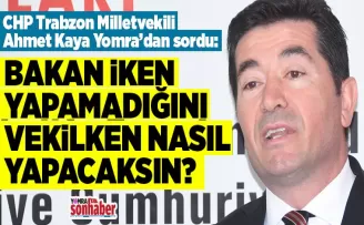 BAKANKEN YAPAMADIĞINI VEKİLKEN NASIL YAPACAKSIN?