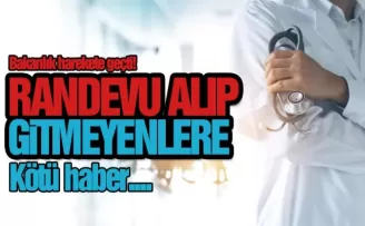 Bakanlık harekete geçti, randevu alıp gitmeyenlere kötü haber!