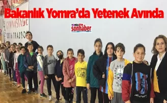 Bakanlık Yomra’da Yetenek Avında 
