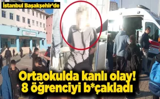 Başakşehir’de Okulda Bıçaklı Saldırı