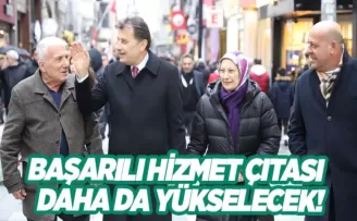 BAŞARILI HİZMET ÇITASI  DAHA DA YÜKSELECEK!