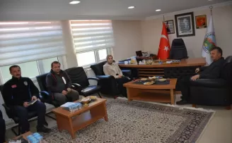 Başçiftlik’te Kaymakam Uçar’dan Zabıta Amirliğine ziyaret