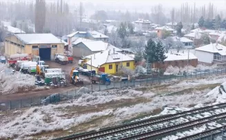 Başçiftlik ve Yeşilyurt’ta kar yağdı