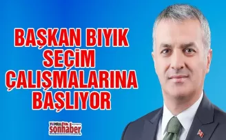 BAŞKAN BIYIK ’DEVAM’ DİYOR 