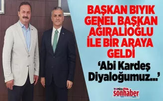 Başkan Bıyık’tan Ağıralioğlu’na Ziyaret