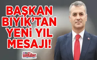 Başkan Bıyık’tan Yeni Yıl Mesajı