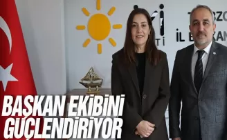 Başkan ekibini güçlendiriyor
