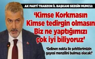 Başkan Mumcu,  “Türkiye’nin hayrına olmayan hiçbir işin içinde olmadık, olmayız.“