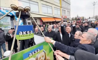Bayburt'ta ilçelerde doğal gaz projesinin ilk etabı hizmete alındı