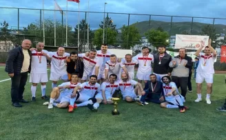 Bayburt’ta kurumlar arası futbol turnuvası sona erdi
