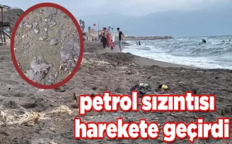 Bayburt’taki petrol sızıntısı harekete geçirdi