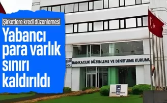 BDDK’dan bağımsız denetime tabi şirketlere kredi düzenlemesi