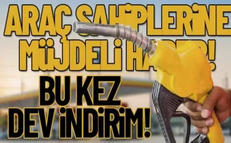 Benzin ve motorine dev indirim geliyor!