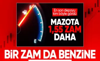 Benzine 2 liralık zam
