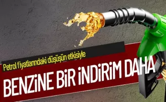 Benzine bir indirim daha!