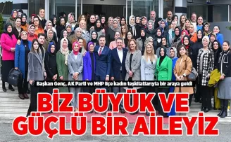 BİZ BÜYÜK VE GÜÇLÜ BİR AİLEYİZ