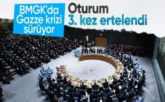BM’de Gazze oylaması üçüncü kez ertelendi