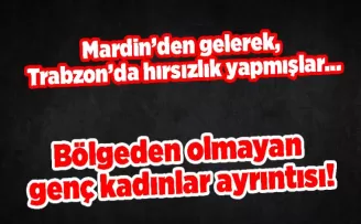 Bölgeden olmayan genç kadınlar ayrıntısı!