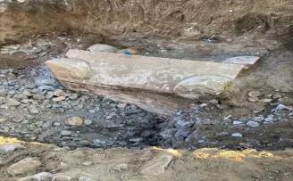 Bolu'da inşaat kazısında lahit bulundu