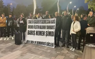 Bolu’da İsrail’in Gazze’ye yönelik saldırıları protesto edildi