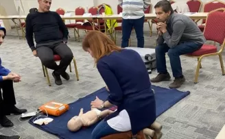 Bolu’da ormancılara ilk yardım eğitimi verildi