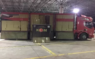 Bolu'da tırda 6 milyon 232 bin makaron ele geçirildi