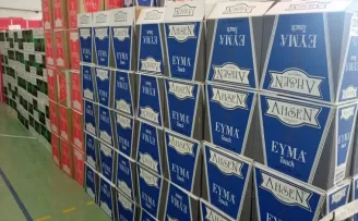 Bolu’da tırın dorsesinde 11 milyon 560 bin adet boş makaron ele geçirildi