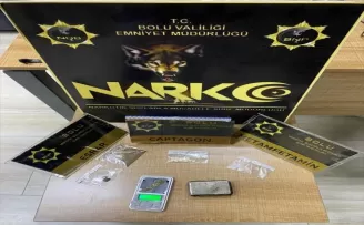 Bolu'da uyuşturucu operasyonunda 2 kişi yakalandı