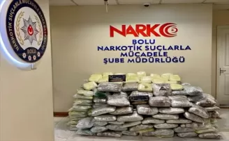 Bolu’da yaklaşık 230 kilogram uyuşturucu ele geçirildi, 4 kişi tutuklandı
