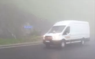 Bolu Dağı’nda sağanak ve sis etkili oldu
