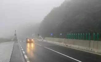 Bolu Dağı'nda sağanak ve sis etkili oluyor