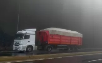 Bolu Dağı’nda sis etkili oluyor